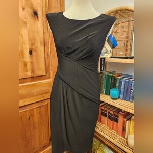 NWT Jessica Howard sz 6 Black stretch dress